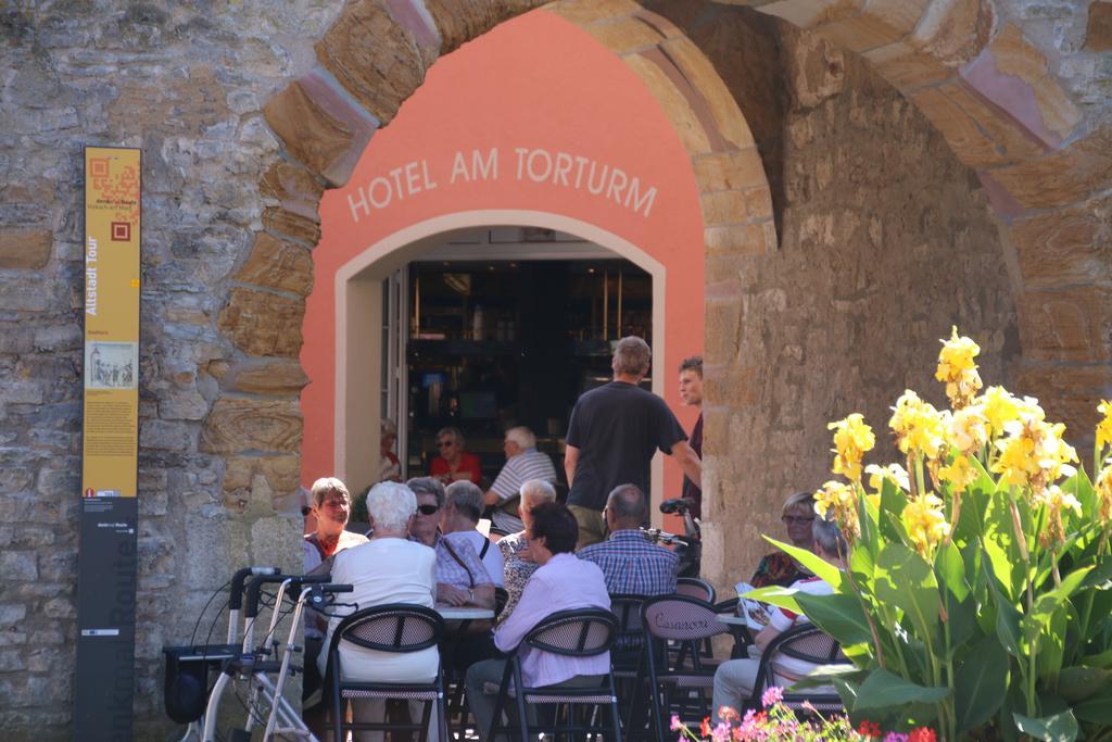 Hotel Am Torturm فولكاخ المظهر الخارجي الصورة